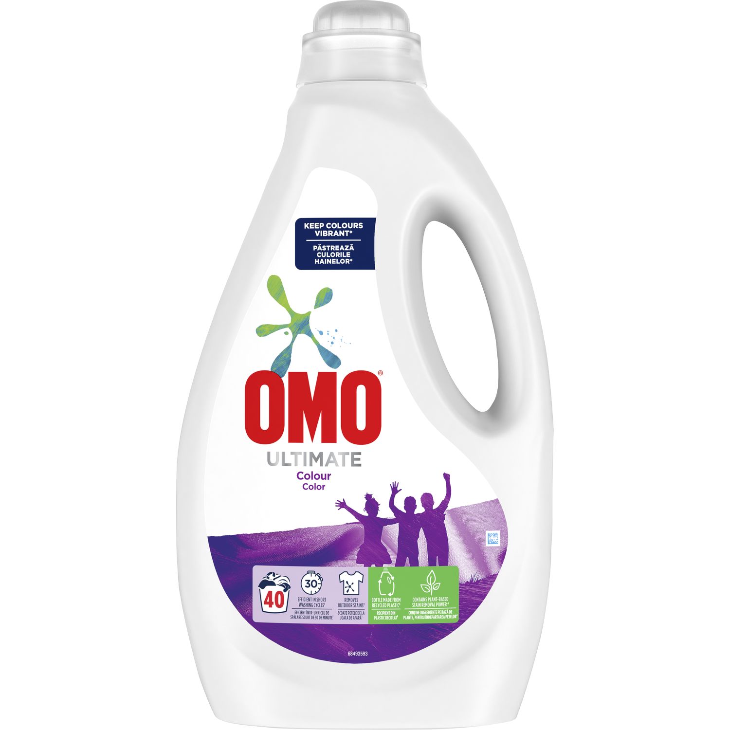 Гель для прання Omo Ultimate для кольорових речей, 2 л - фото 1