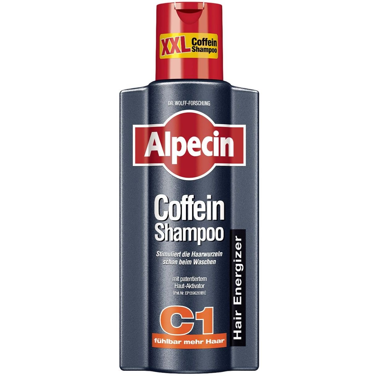 Шампунь с кофеином Alpecin Coffein C1 XXL, против выпадения волос, 375 мл - фото 1