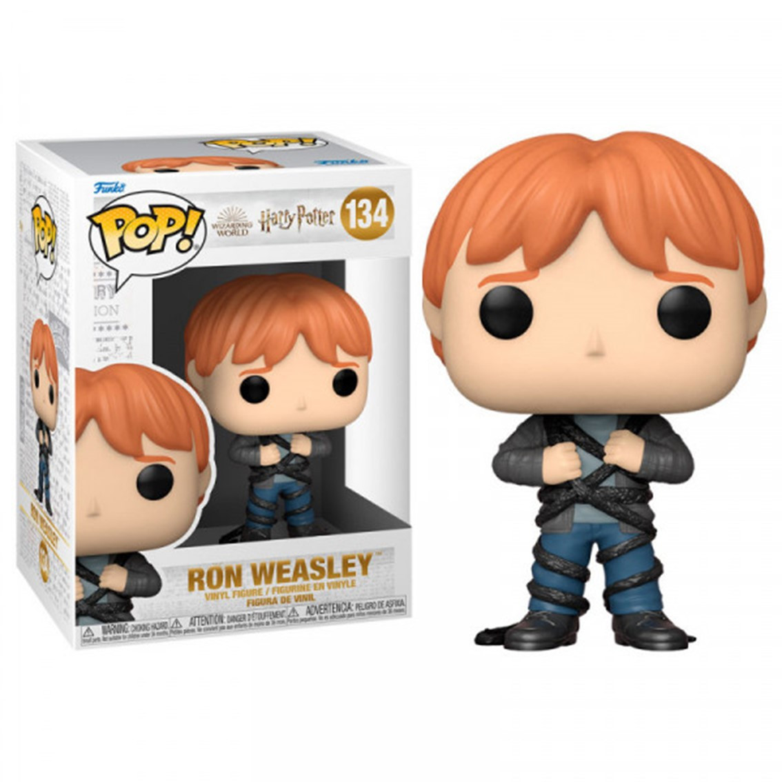 Фігурка Funko Pop Фанко Поп Гаррі Поттер Рон Візлі Harry Potter Ron Weasley 10 см HP RW 134 - фото 2