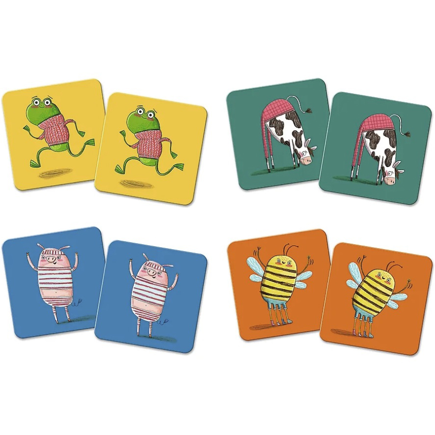 Настільна гра Trefl Memos Classic Plus Рухайся та грай 36 карт (2271) - фото 2