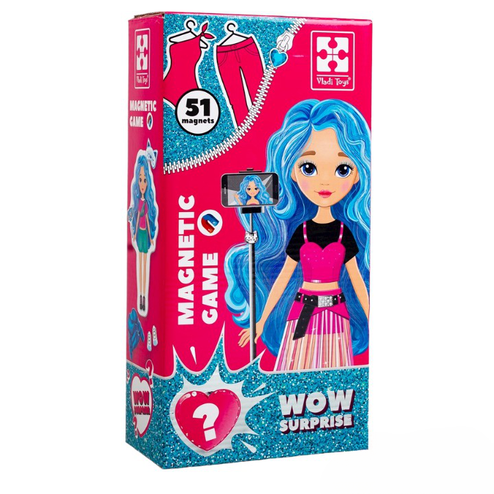 Магнітна гра Vladi Toys WOW Surprise Bloger (VT3210-12) - фото 1