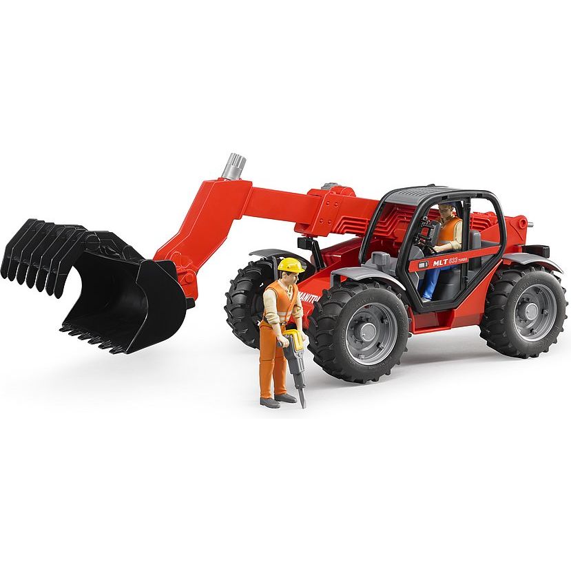 Іграшкова машинка Bruder Навантажувач Manitou MLT 633 1:16 (02125) - фото 4