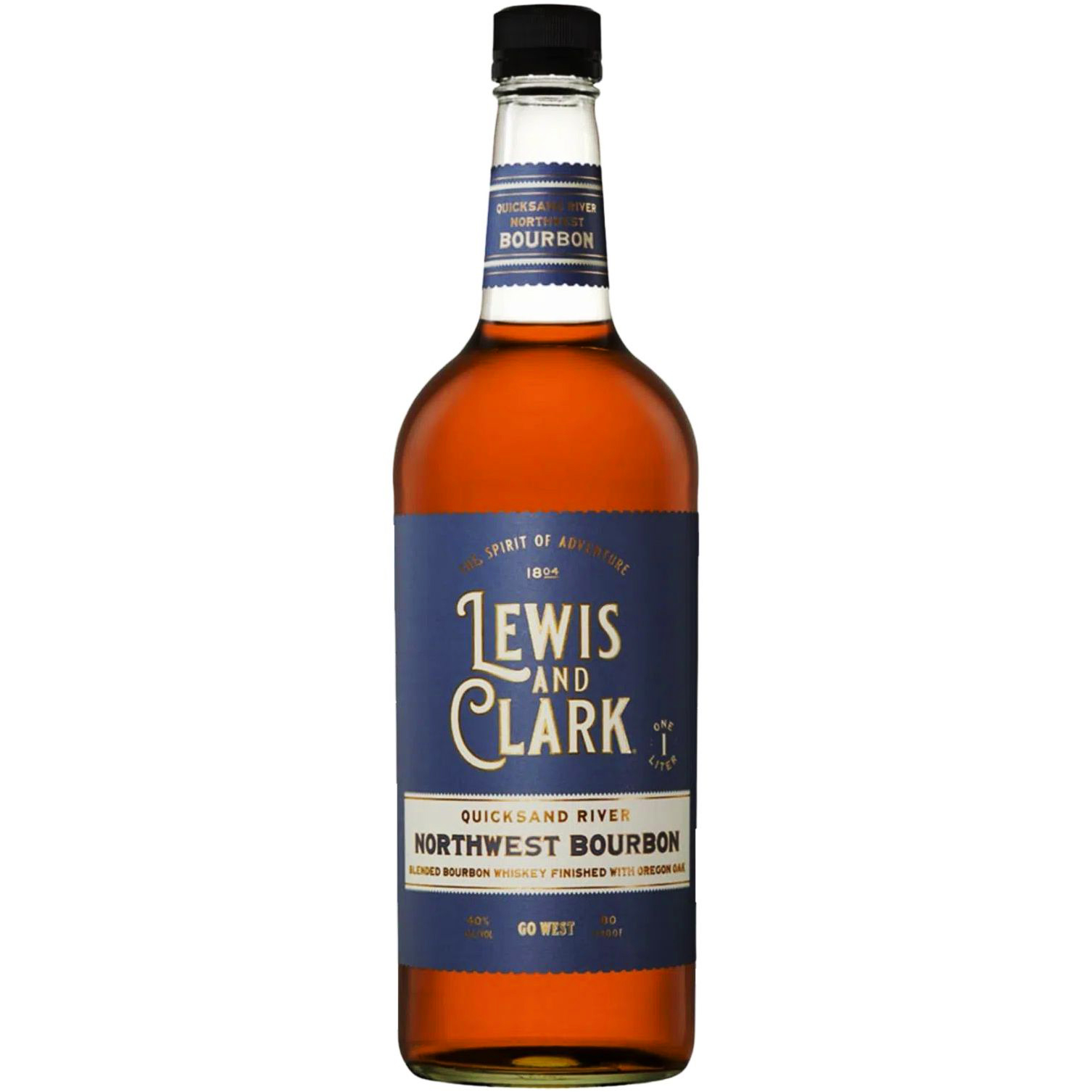 Віскі Lewis And Clark Northwest Bourbon 40% 1 л - фото 1