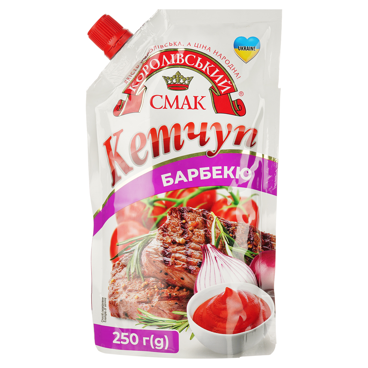 Кетчуп Королівський смак Барбекю 250 г - фото 1