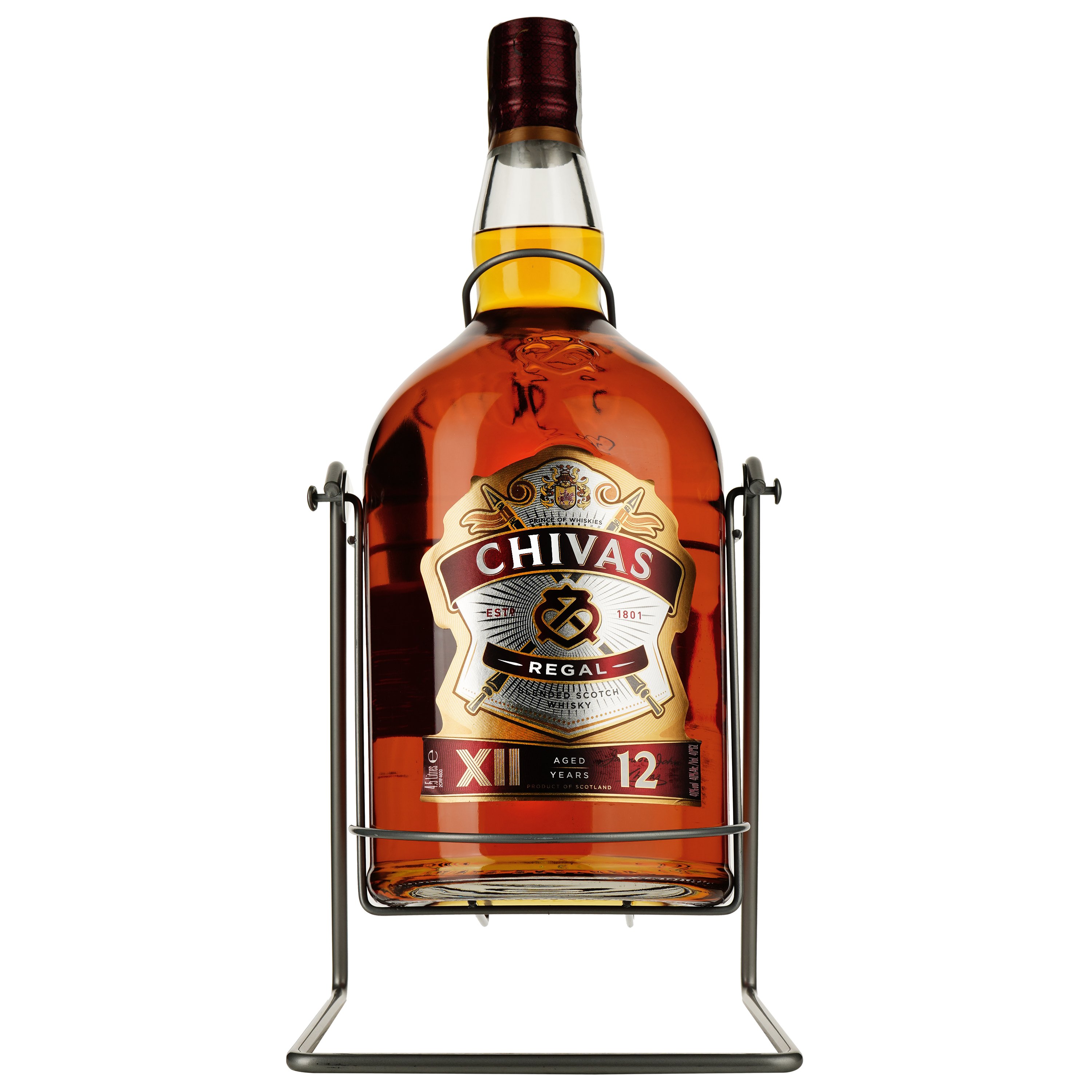 Виски Chivas Regal 12 years old, 40%, 4,5 л (142828) - фото 1