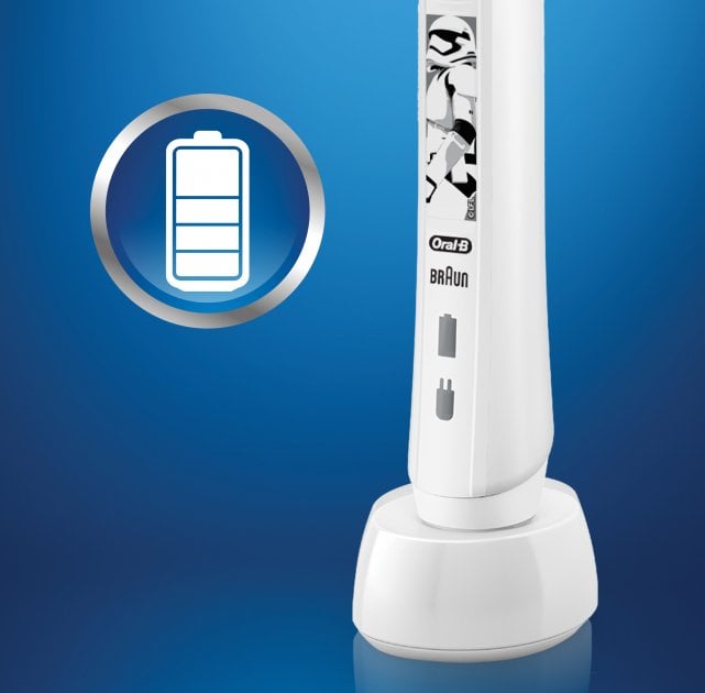 Електрична зубна щітка Oral-B Braun Junior Strar Wars D505.513.2K - фото 4