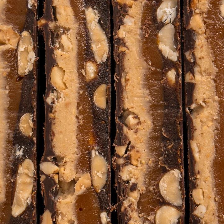 Батончик Fizi Guilty Pleasure Peanut + caramel у шоколадній глазурі 45 г - фото 5