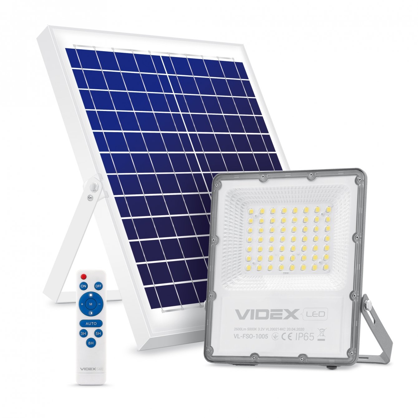 Прожектор Videx LED 30W 5000K автономный (VL-FSO-1005) - фото 2