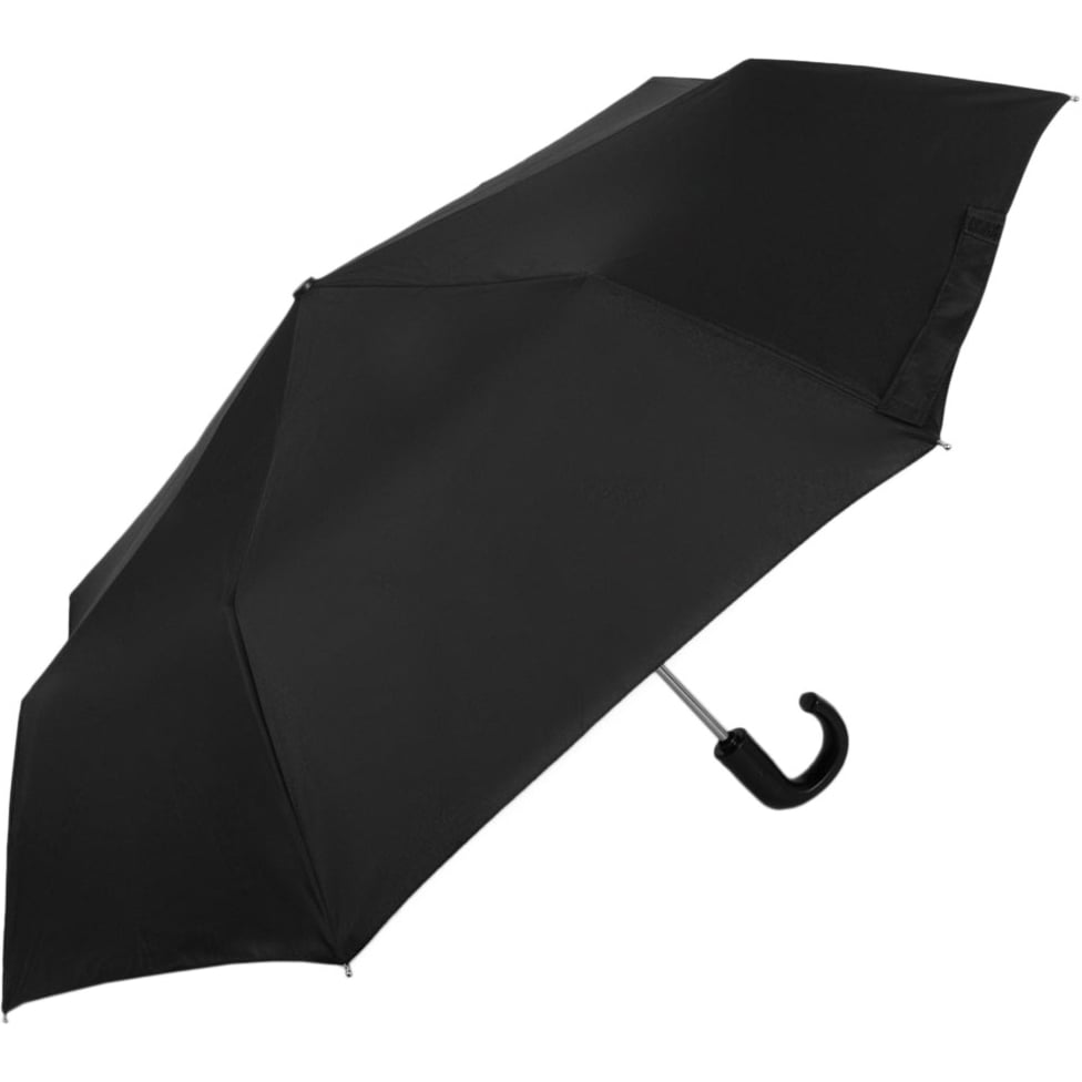 Мужской складной зонтик полный автомат Fulton 97 см черный - фото 1