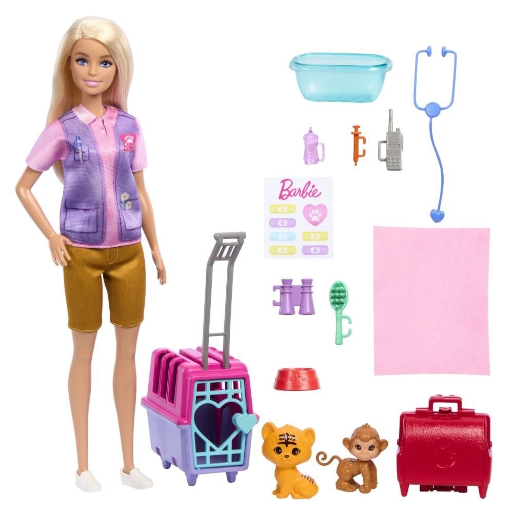 Игровой набор Barbie You can be anything Зоозащитница (HRG50) - фото 1