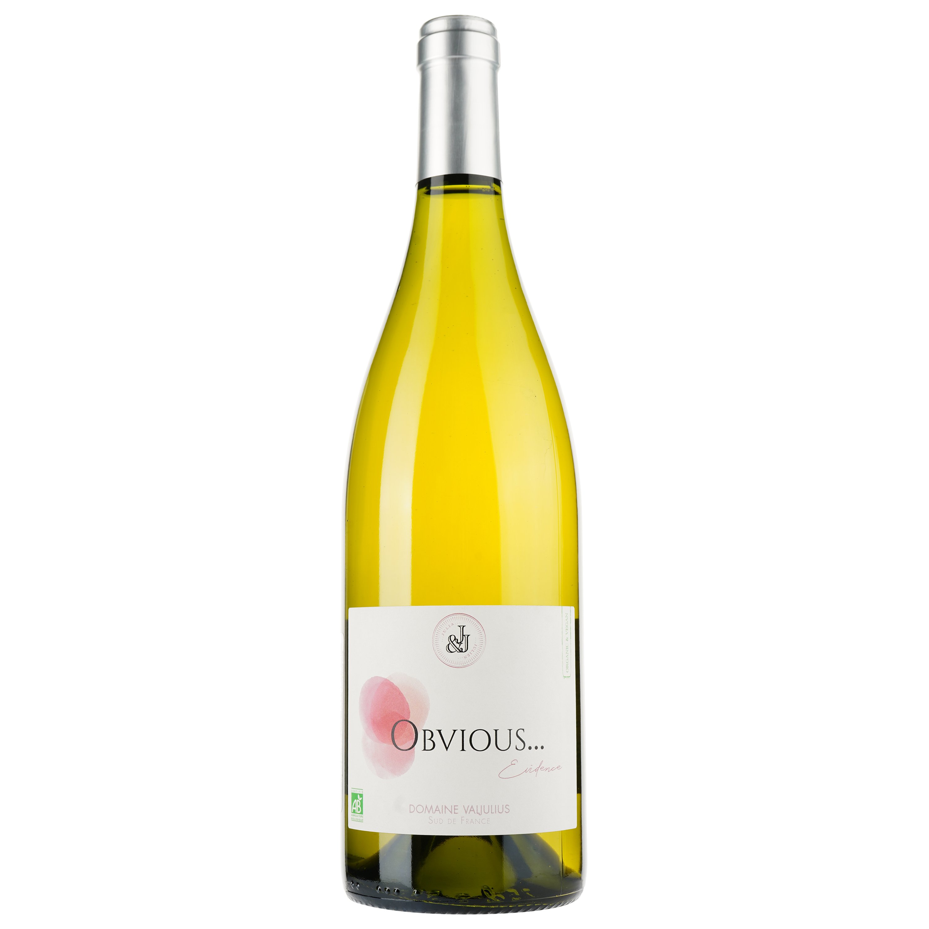 Вино Obvious Blanc Vin de France, белое, сухое, 0,75 л - фото 1