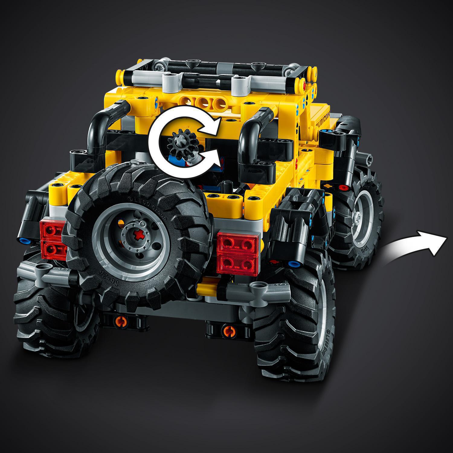 Конструктор LEGO Technic Jeep Wrangler, 665 деталей (42122) - фото 8