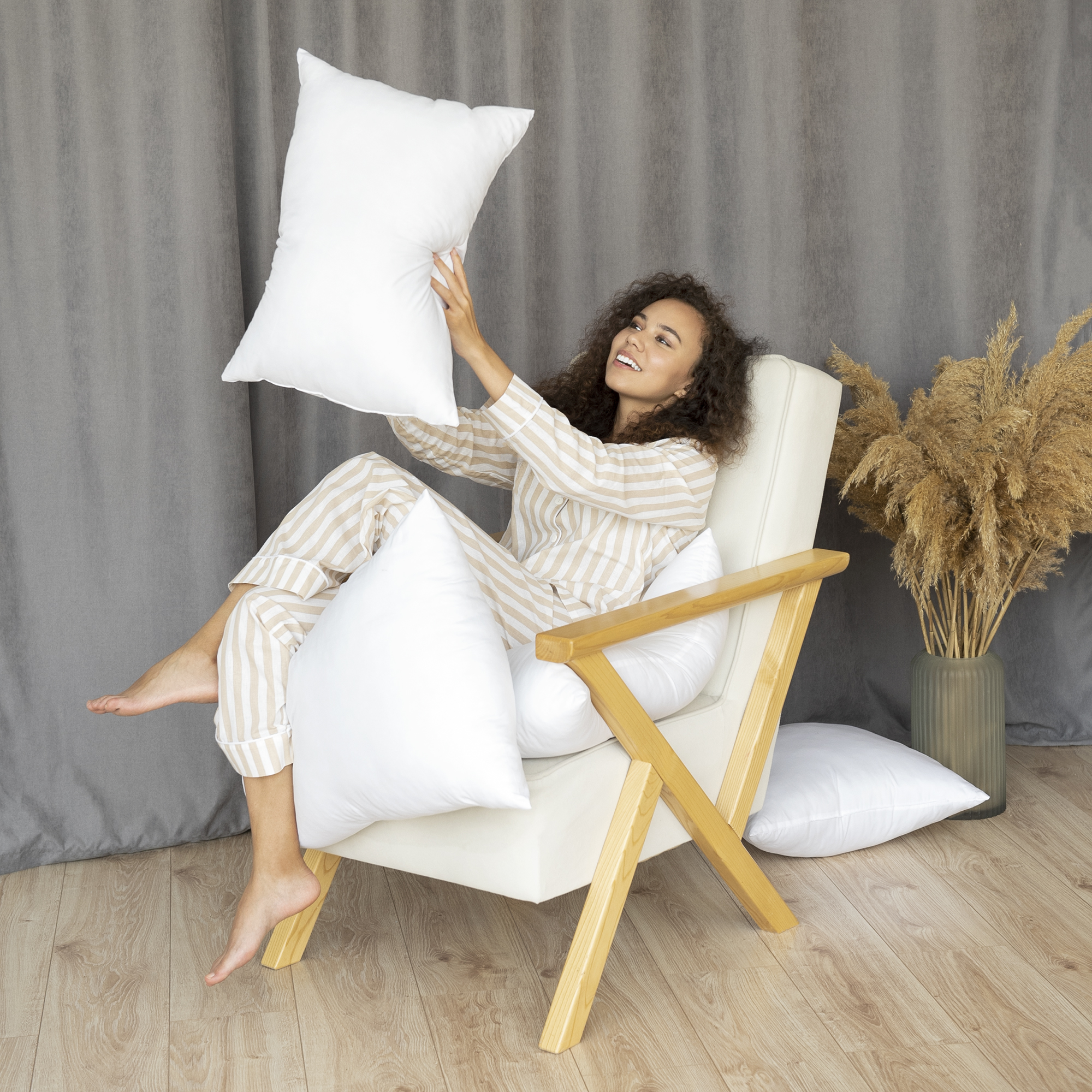 Набір подушок Ideia Comfort Classic, 70х50 см, 2 шт. (8-29570) - фото 3