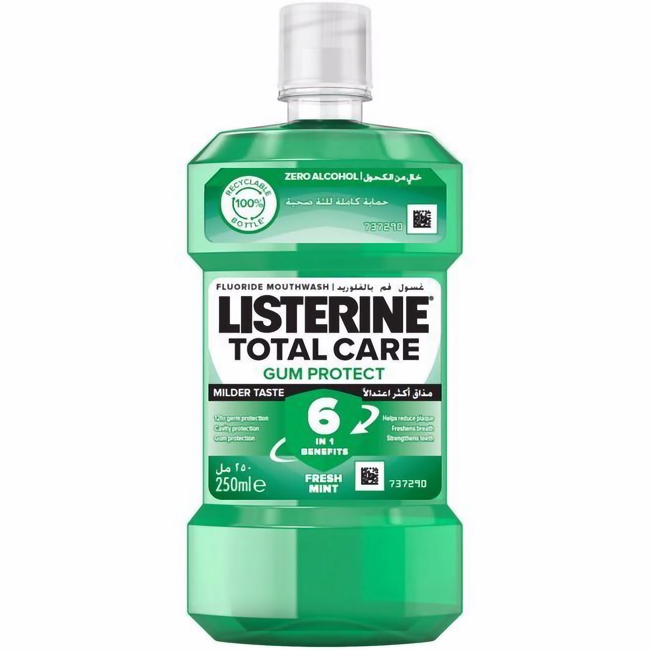 Ополіскувач для ротової порожнини Listerine Total Care Захист ясен 6 в 1, 250 мл - фото 1