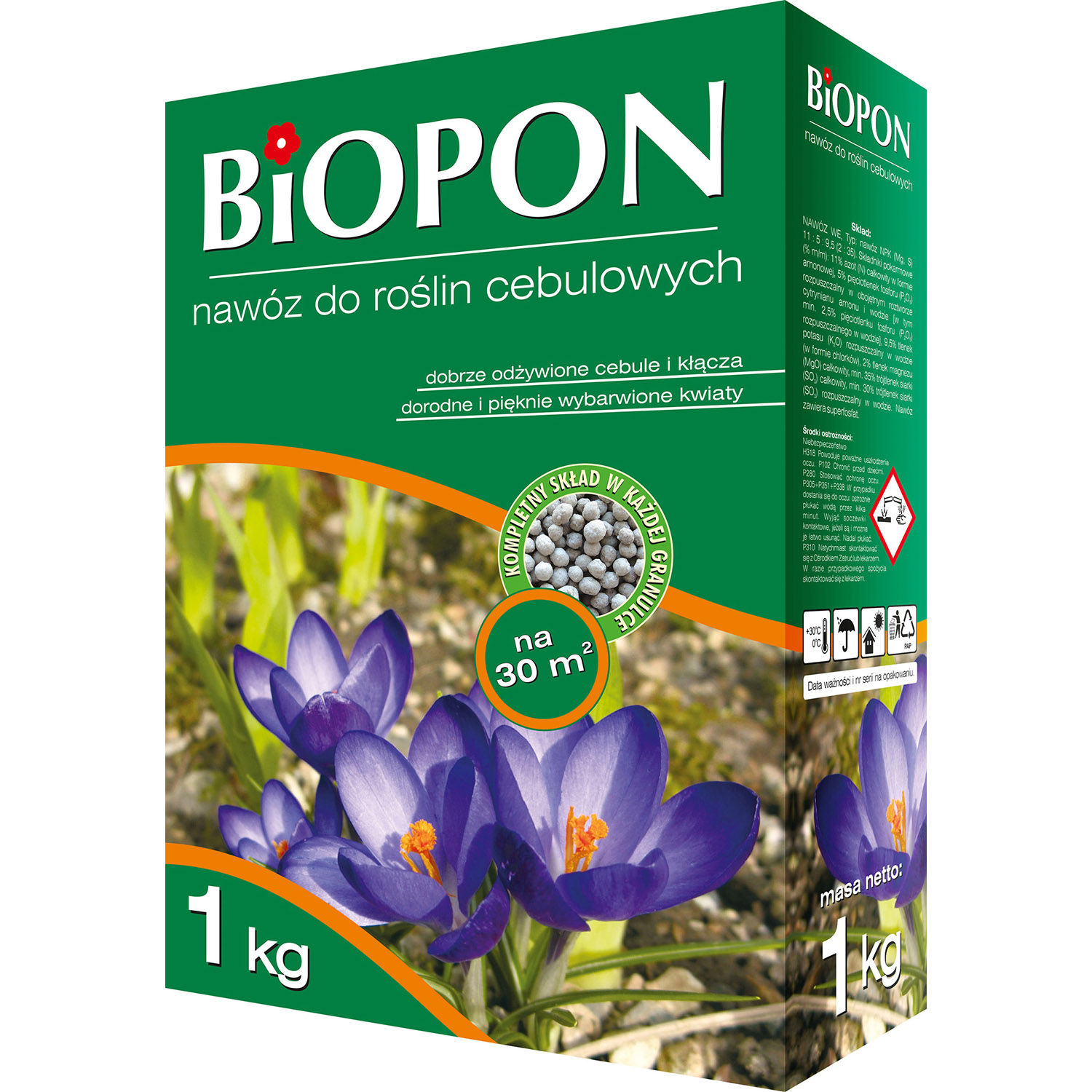 Добриво гранульоване Biopon для цибулинних рослин 1 кг - фото 1