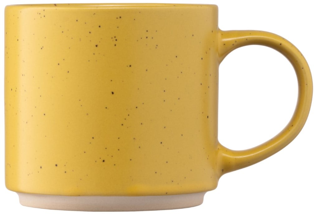 Чашка Ardesto Alcor, 420 мл, жовтий (AR3475Y) - фото 3
