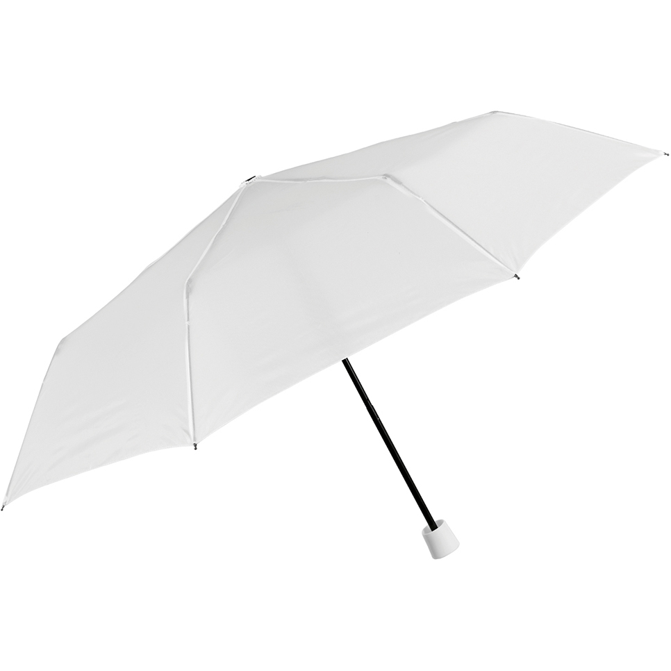 Зонтик Perletti Ombrelli складной механический белый (96005-04) - фото 1