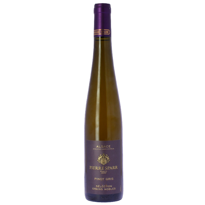 Вино Pierre Sparr Pinot Gris Selection de Gran Nobles AOC Alsace, белое, сладкое, 11,5%, 0,5 л - фото 1