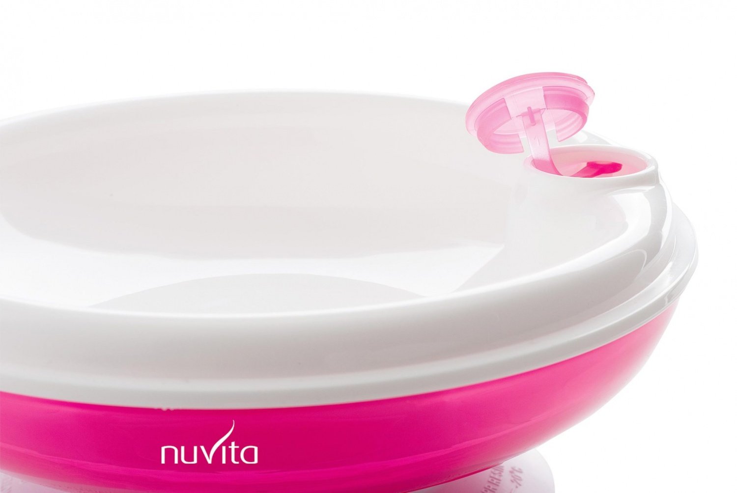 Тарілка з підігрівом Nuvita, рожевий (NV1427Pink) - фото 2