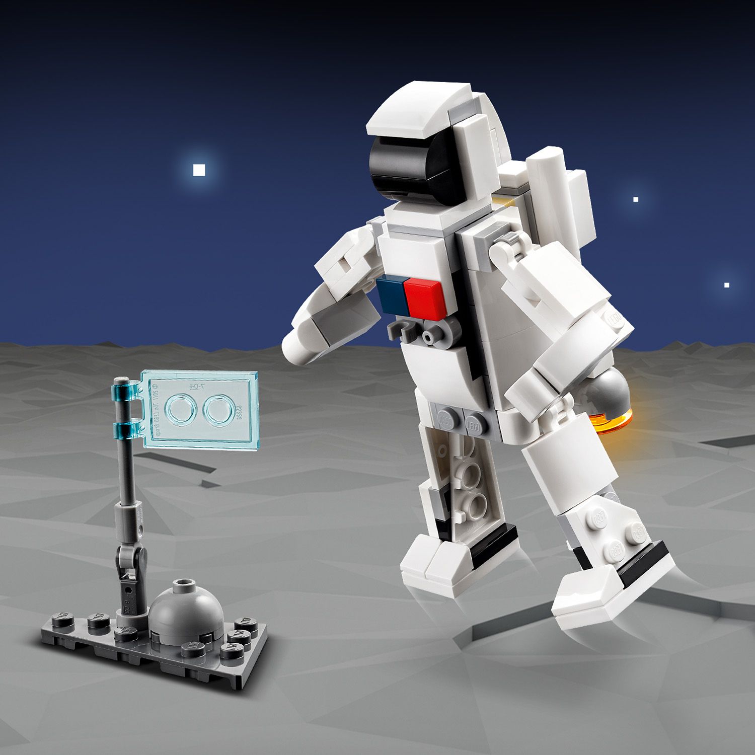 Конструктор LEGO Creator Космический шаттл 3 в 1, 144 детали (31134) - фото 8