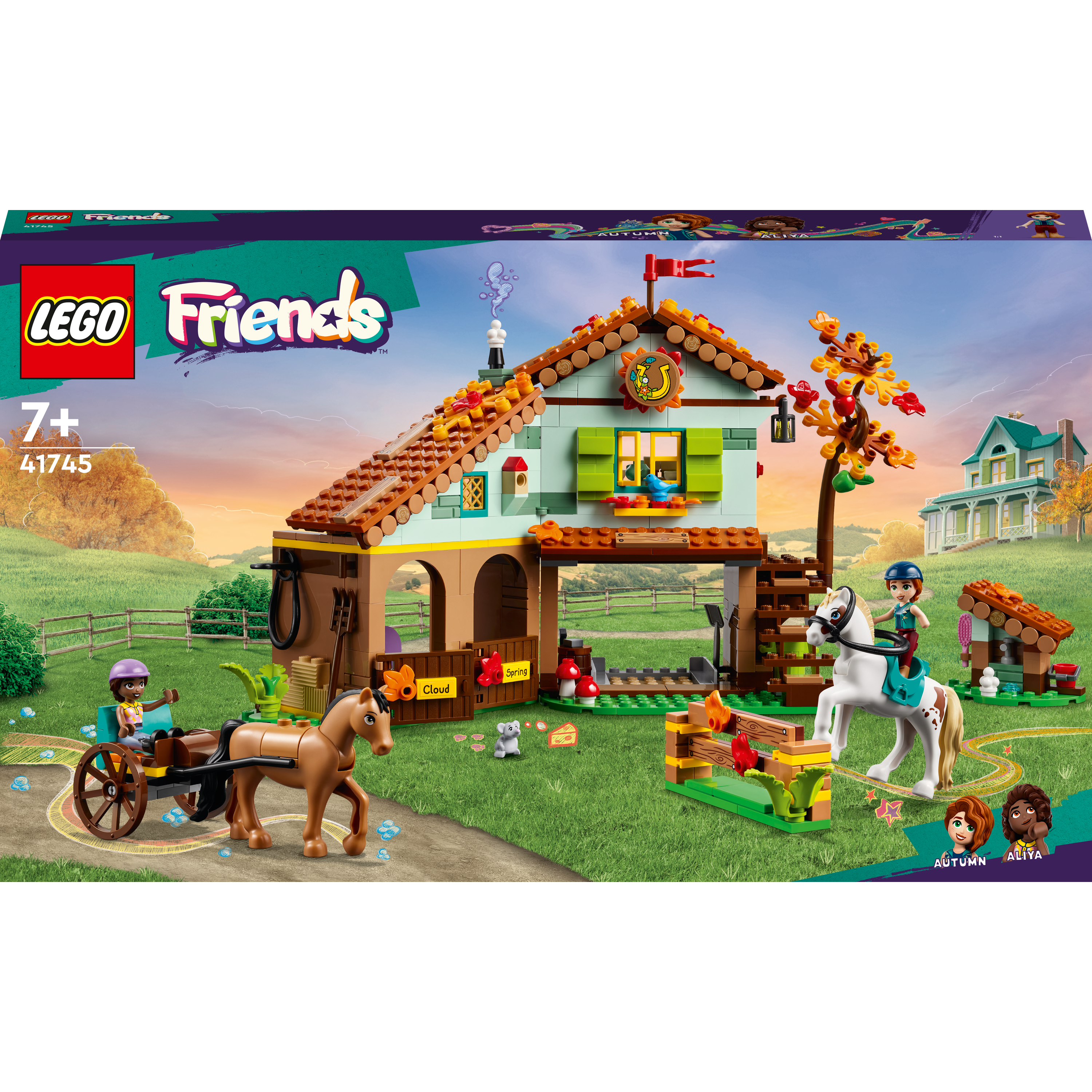 Конструктор LEGO Friends Конюшня Отом, 545 деталей (41745) - фото 1