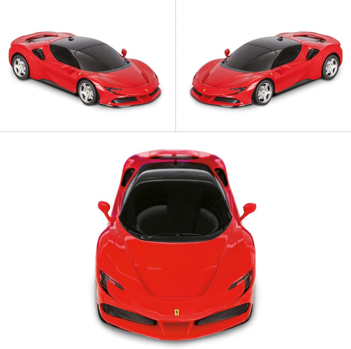 Автомодель на радиоуправлении Mondo Ferrari SF90 Stradale 1:24 красный (63660) - фото 3
