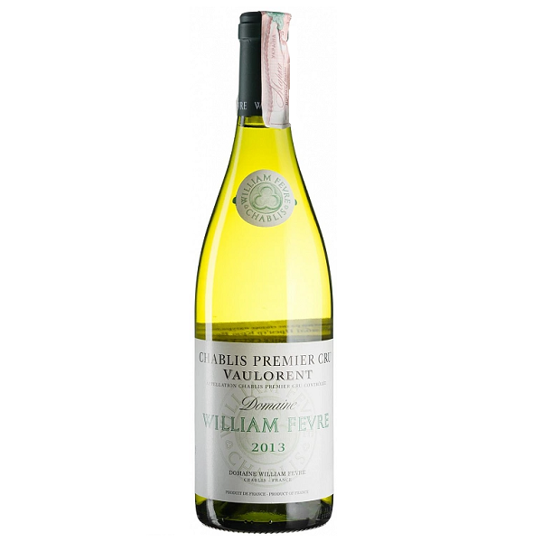 Вино Domaine William Fevre Chablis Premier Cru Vaulorent, белое, сухое, 12,5%, 0,75 л - фото 1