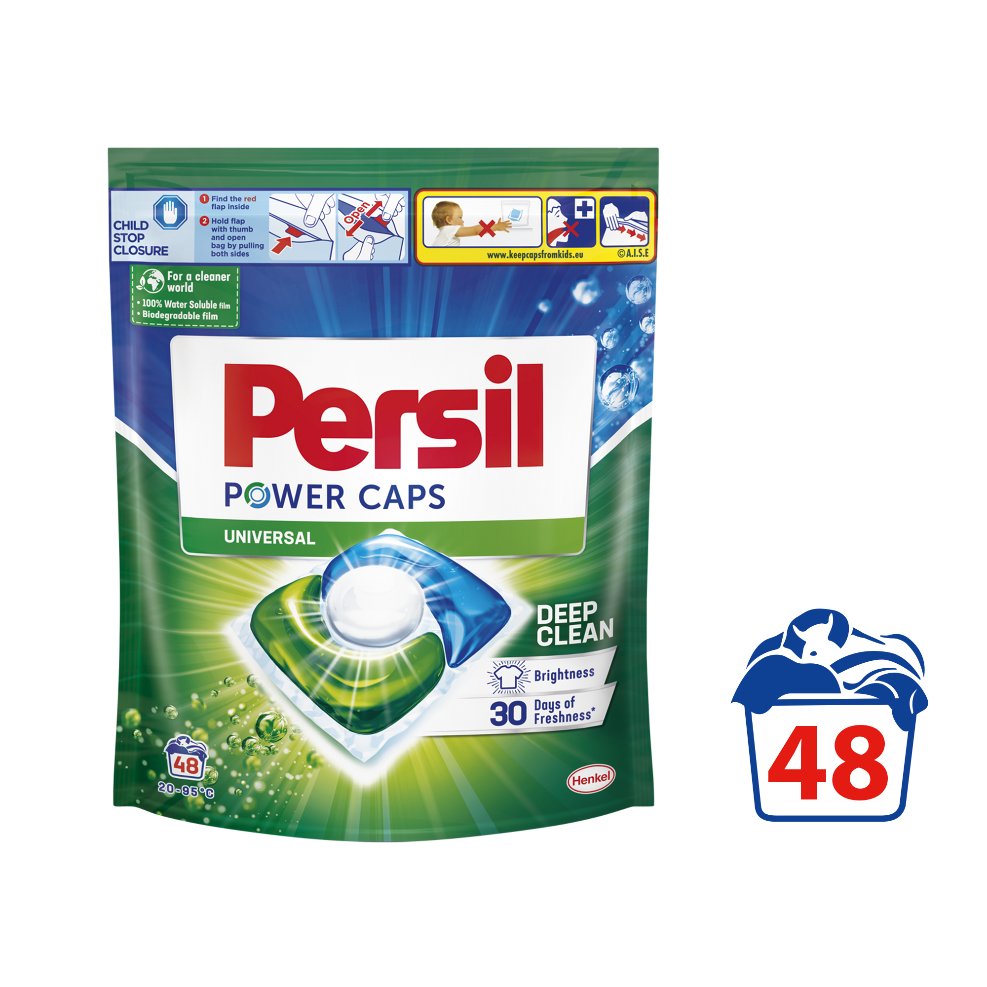 Капсули для прання Persil Power Caps Універсальні, 48 шт. - фото 2