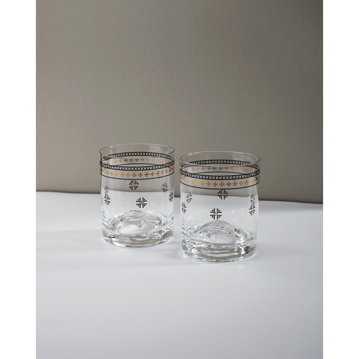 Набор стаканов для виски Concept Glass Вышивка 350мл 2 шт. (CG2-734008) - фото 2