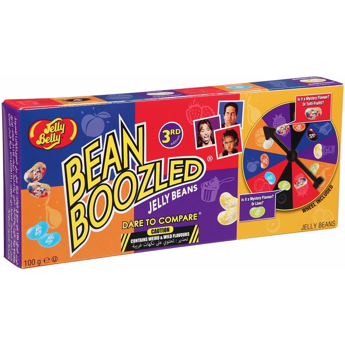 Конфеты желейные Jelly Belly Bean Boozled + рулетка 100 г (950608) - фото 1