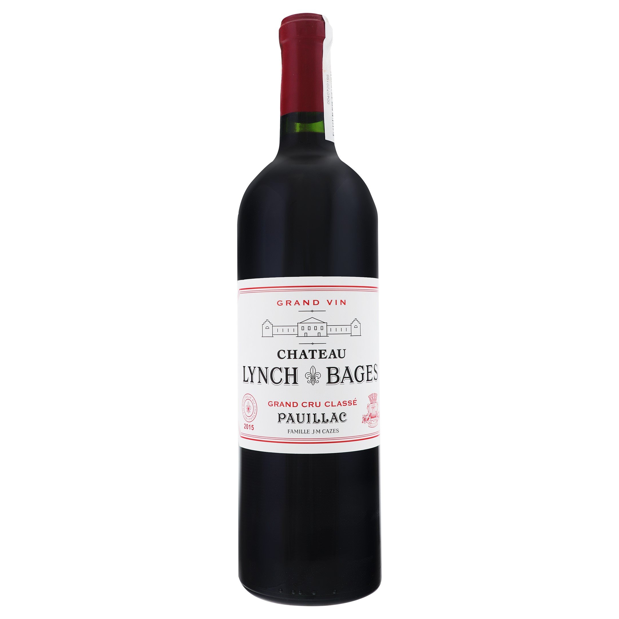 Вино Chateau Lynch-Bages Pauillac Grand Cru Classe 2015, красное, сухое, 13,5%, 0,75 л (839537) - фото 1