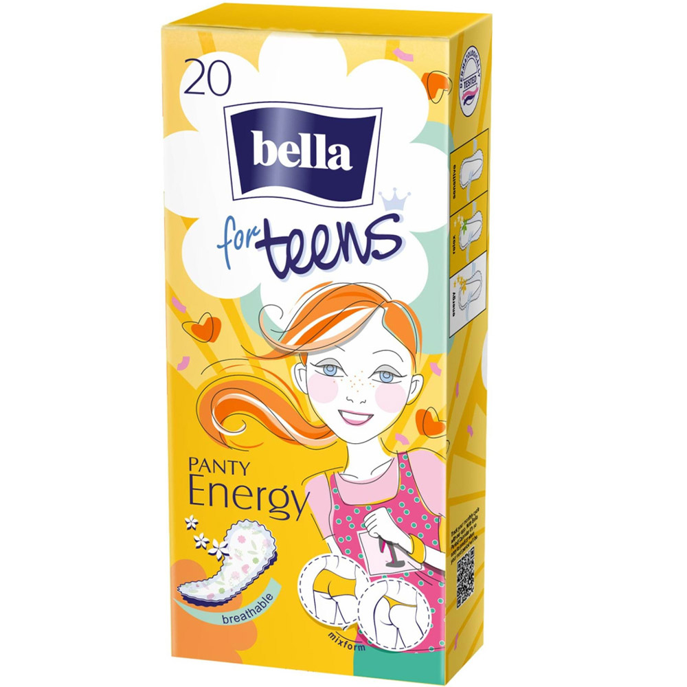 Щоденні прокладки Bella for Teens Energy 38 шт. - фото 1