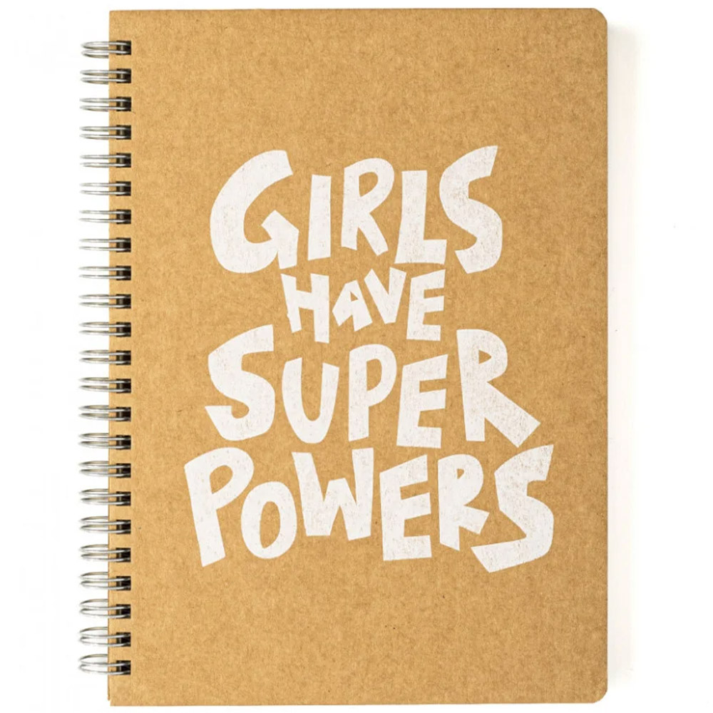Скетчбук Kiri sketch Супер сила дівчат 11102-KR на пружині 70 сторінок (73474) - фото 1
