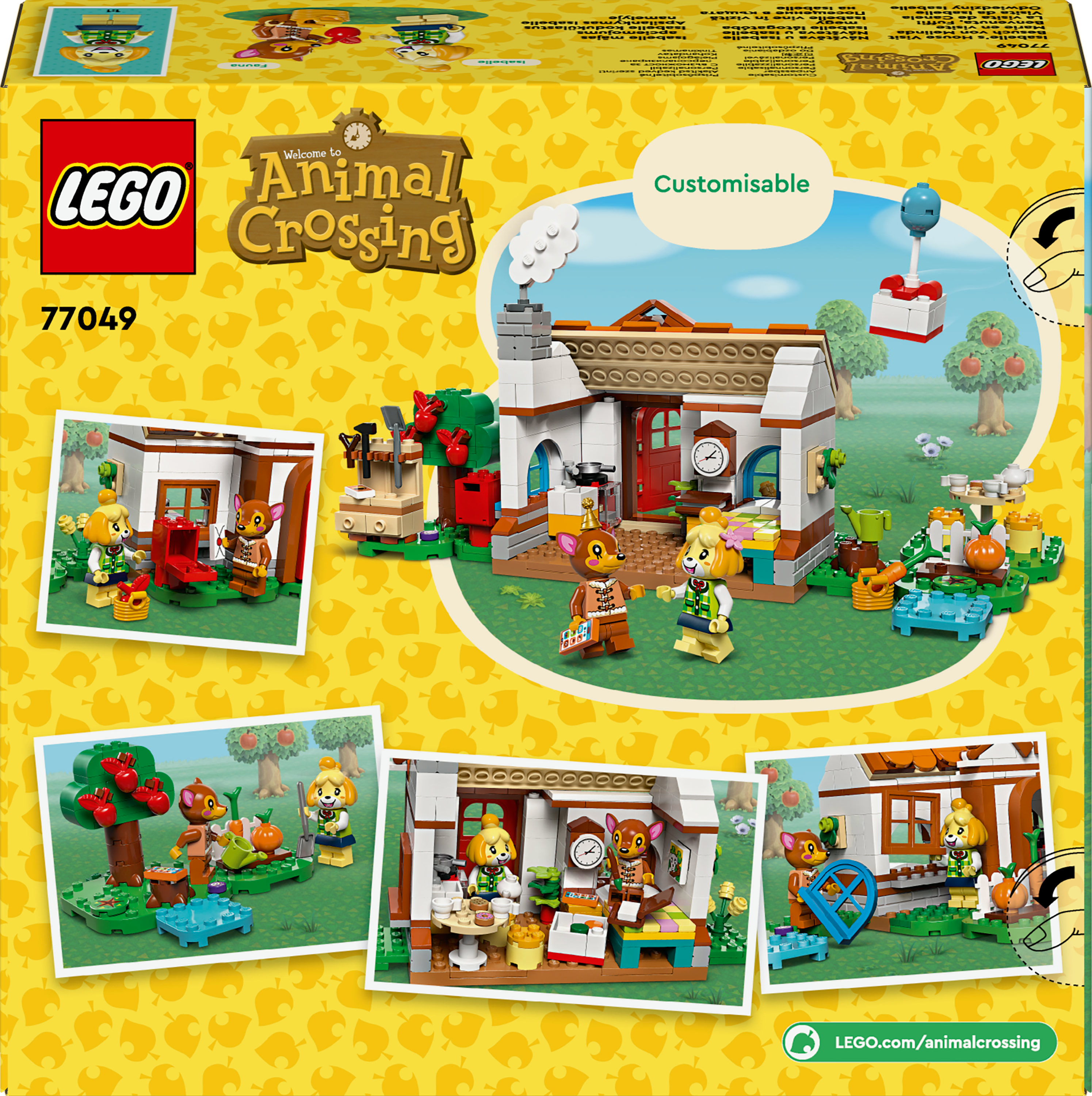 Конструктор LEGO Animal Crossing Візит у гості до Isabelle 389 деталей (77049) - фото 9