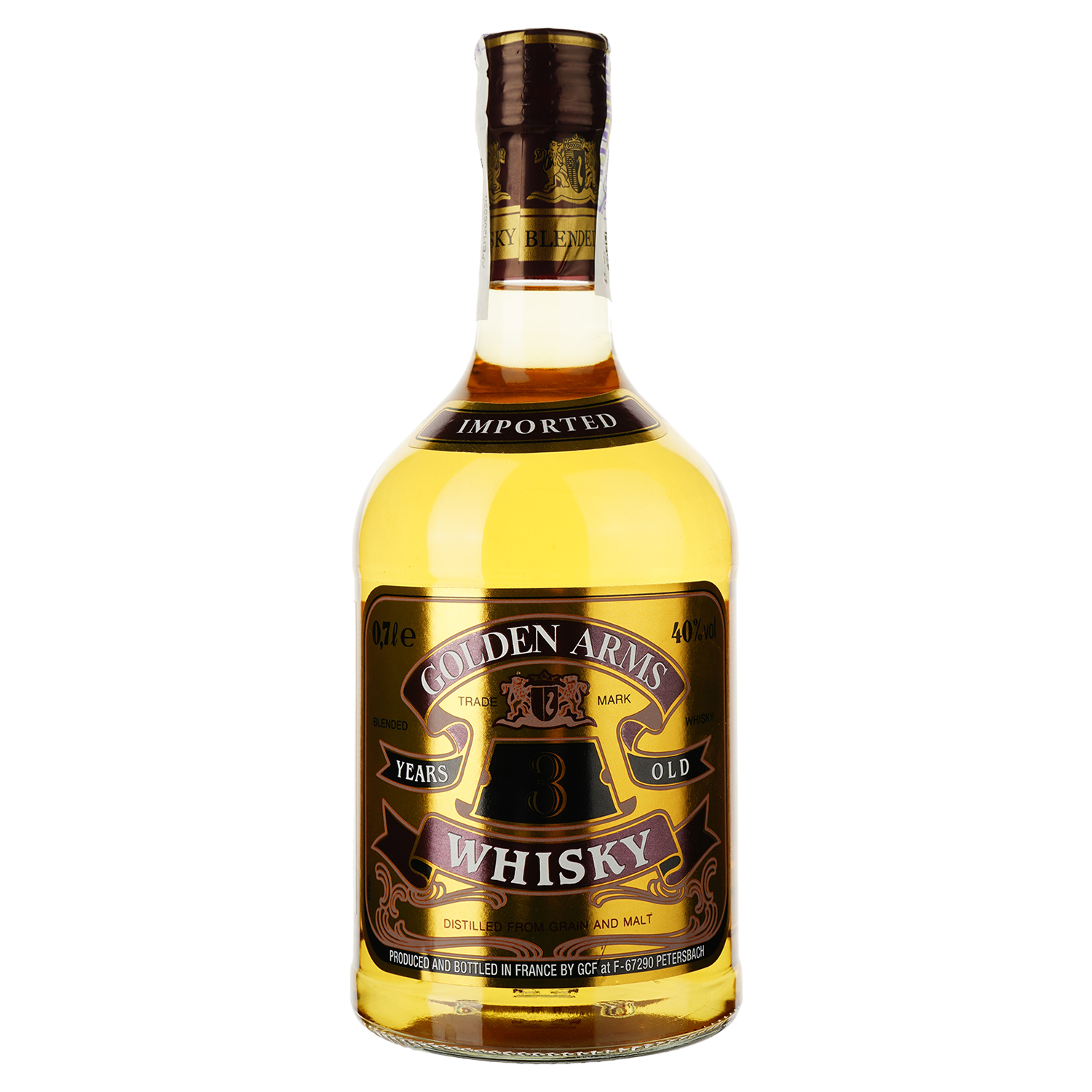Виски Golden Arms 3 YO Blended Scotch Whisky, 40%, 0.7 л - фото 1