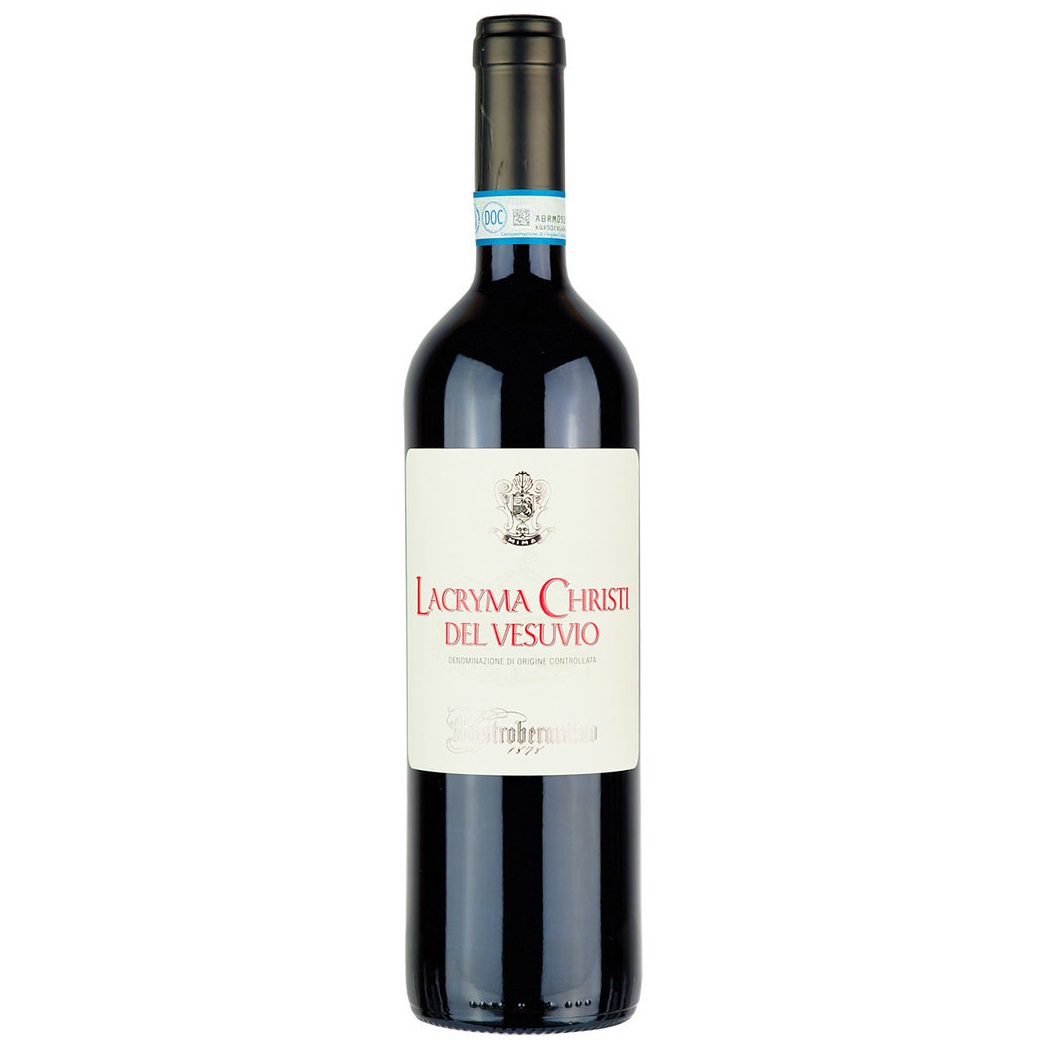 Вино Mastroberardino Lacryma Christi del Vesuvio Rosso, красное, сухое, 12,5%, 0,75 л (8000009089130) - фото 1