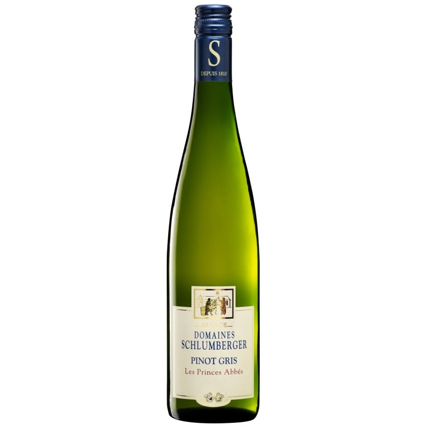 Вино Schlumberger Pinot Gris Les Princes Abbes, белое, сухое, 13%, 0,75 л (1102230) - фото 1