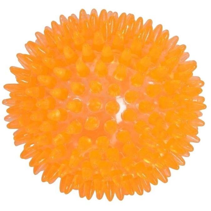 Іграшка для собак Camon м'яч із шипами та пищалкою, 6,5 см, в асортименті - фото 3
