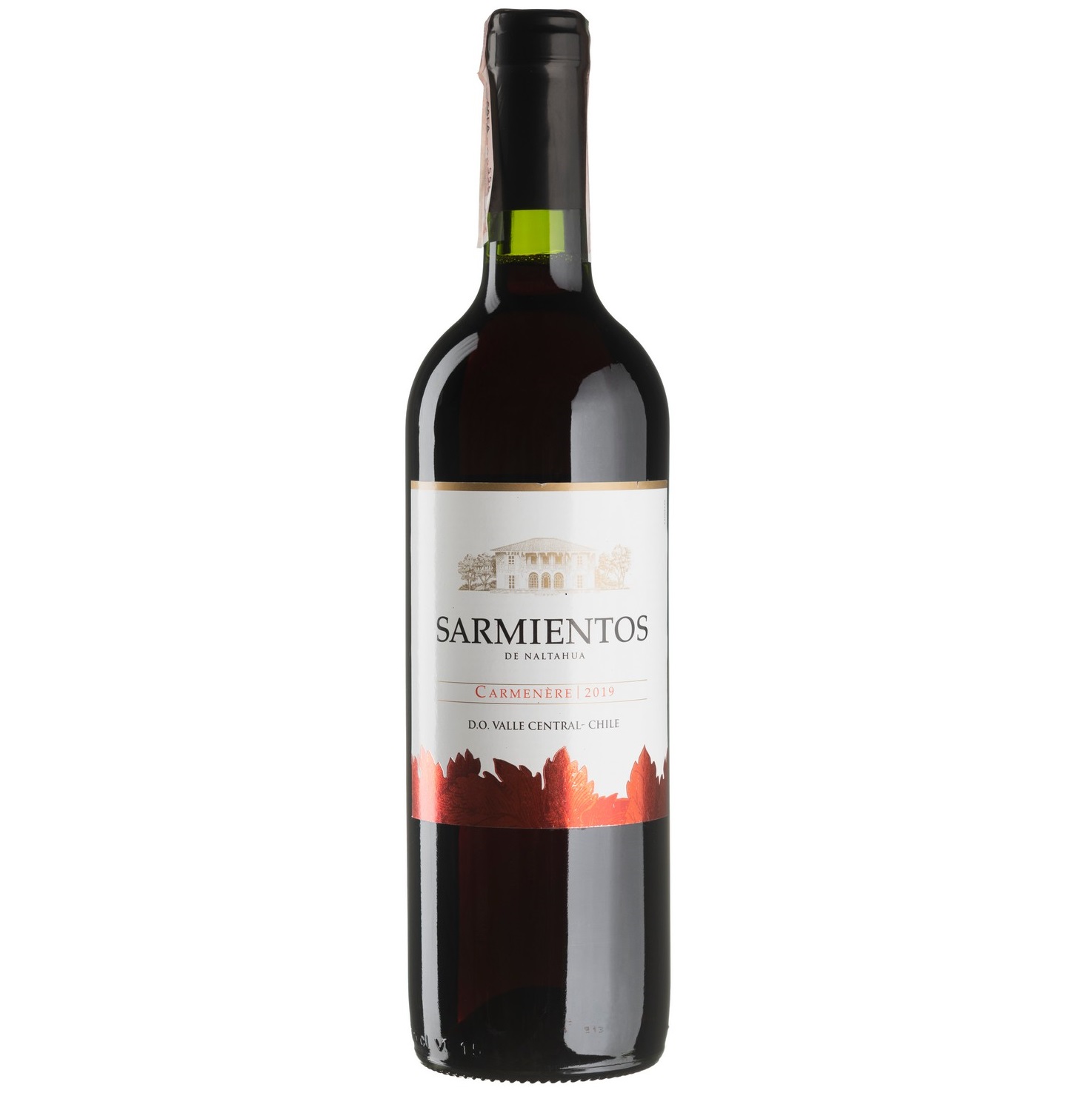 Вино Sarmientos de Tarapaca Carmenere, красное, сухое, 13%, 0,75 л (7411) - фото 1