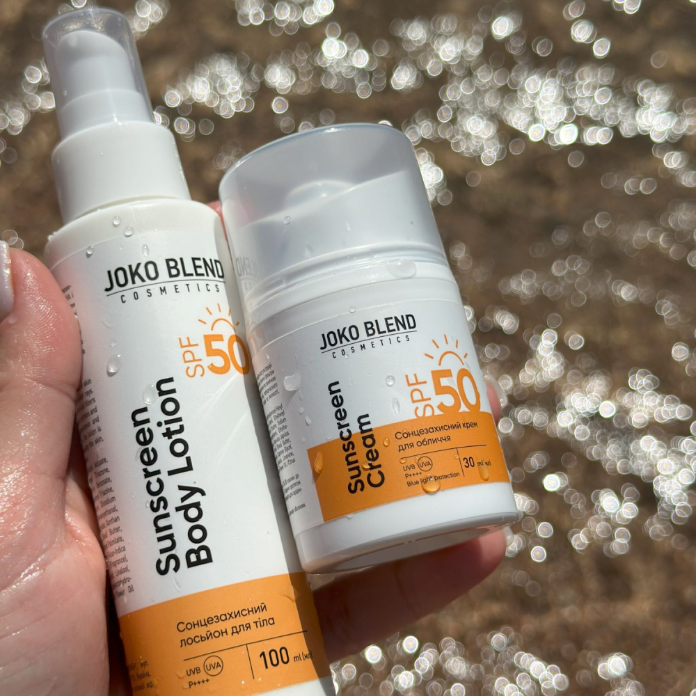 Сонцезахисний крем для обличчя Joko Blend SPF 50 30 мл - фото 8