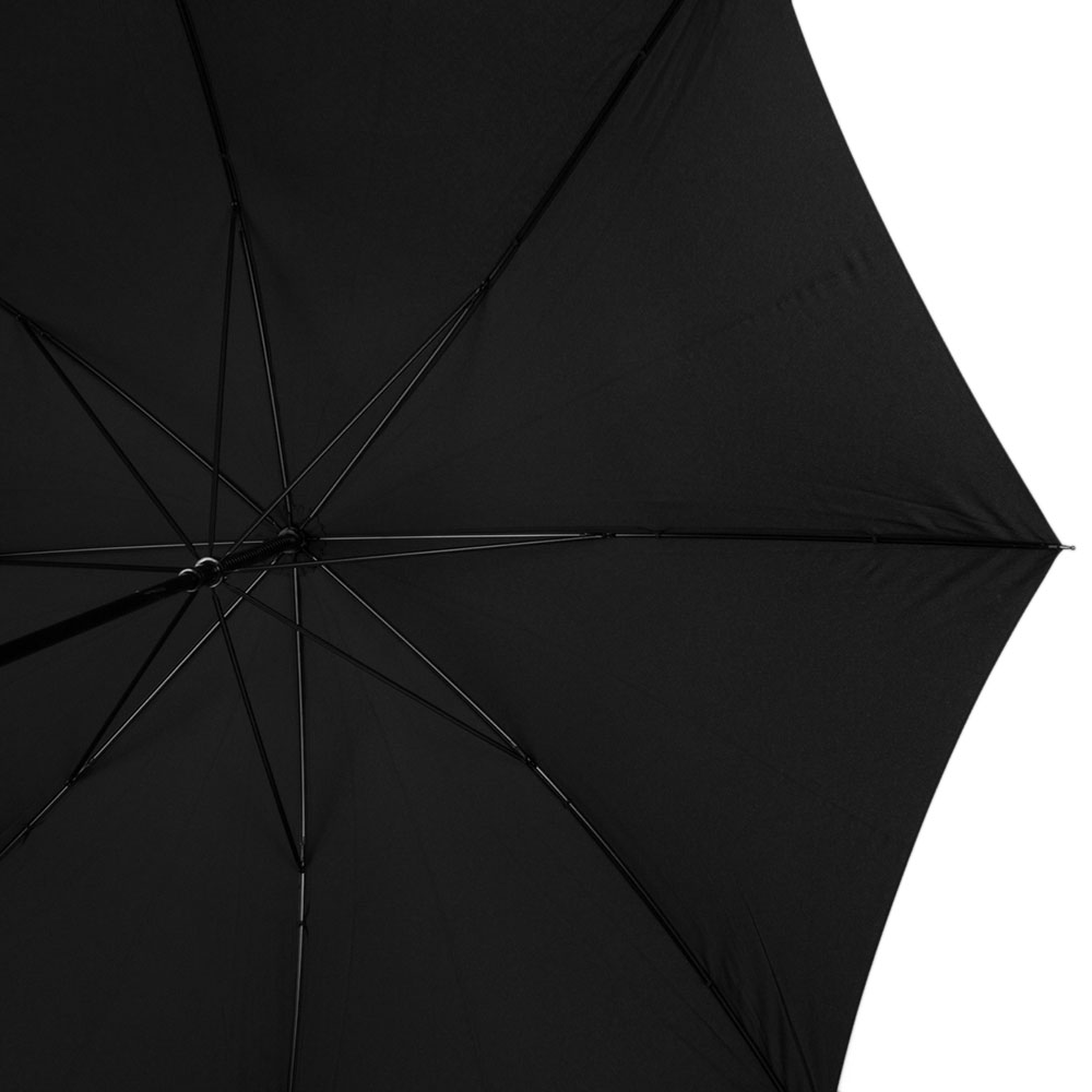 Мужской зонт-трость механический Fulton 108 см черный - фото 3
