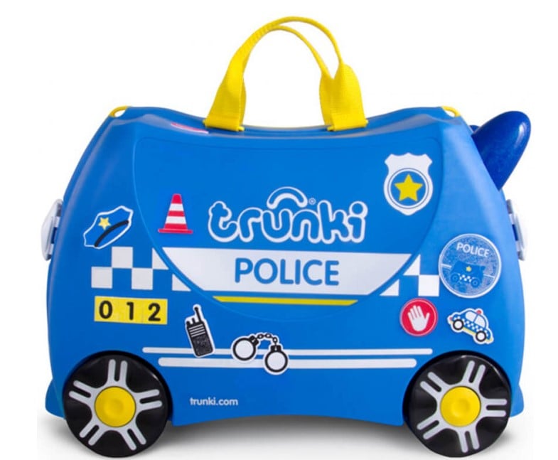 Дитяча валіза для подорожей Trunki Percy Police Car (0323-GB01-UKV) - фото 2