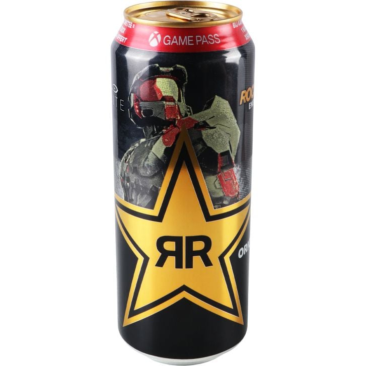 Энергетический безалкогольный напиток Rockstar Original 500 мл - фото 2