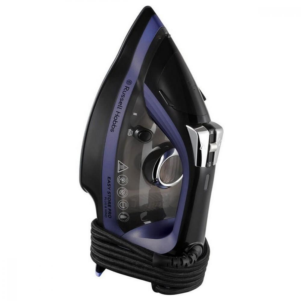 Утюг Russell Hobbs Easy Store Pro 26731-56 черно-синий - фото 2