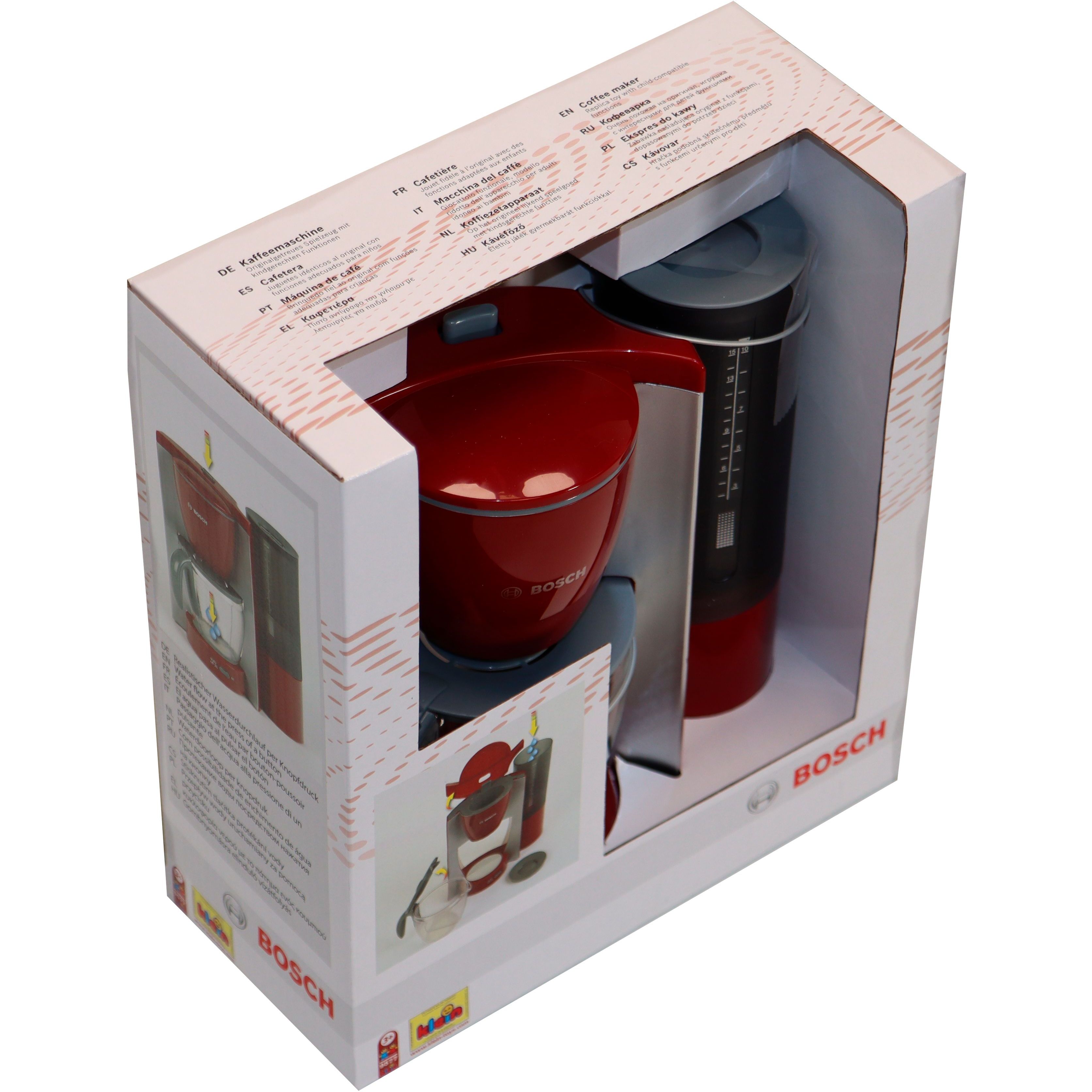 Игрушечный набор Bosch Mini кофеварка с резервуаром для воды (9577) - фото 7