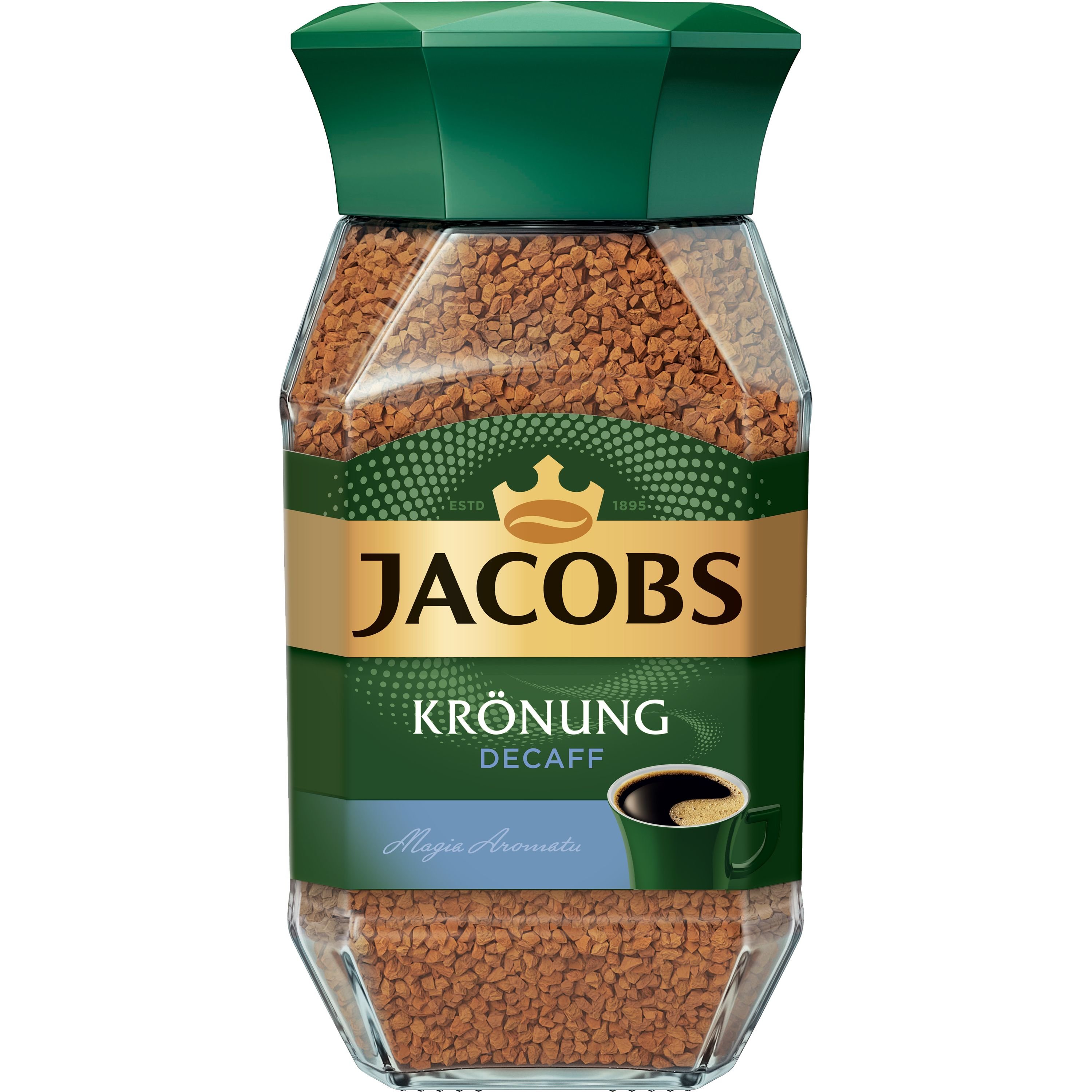 Кава розчинна Jacobs Kronung Decaff, 100 г (915534) - фото 1