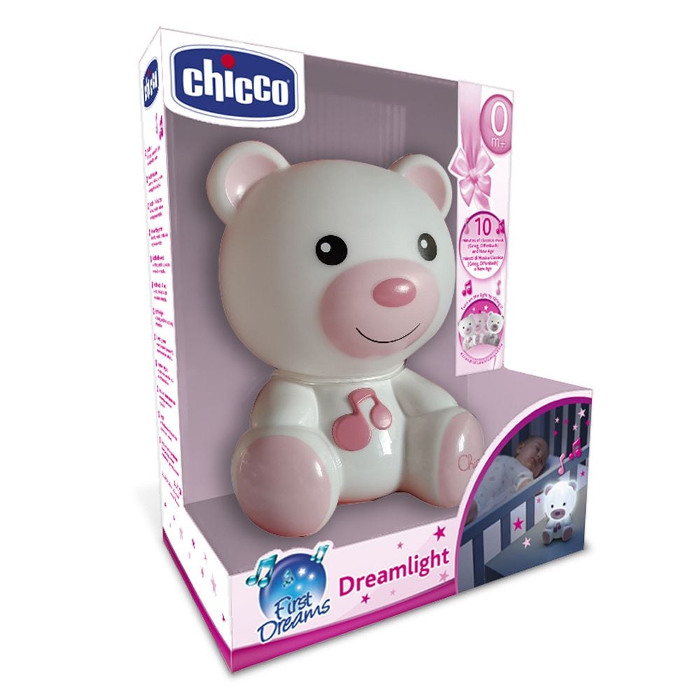 Игрушка-ночник Chicco Dreamlight, розовый (09830.10) - фото 2