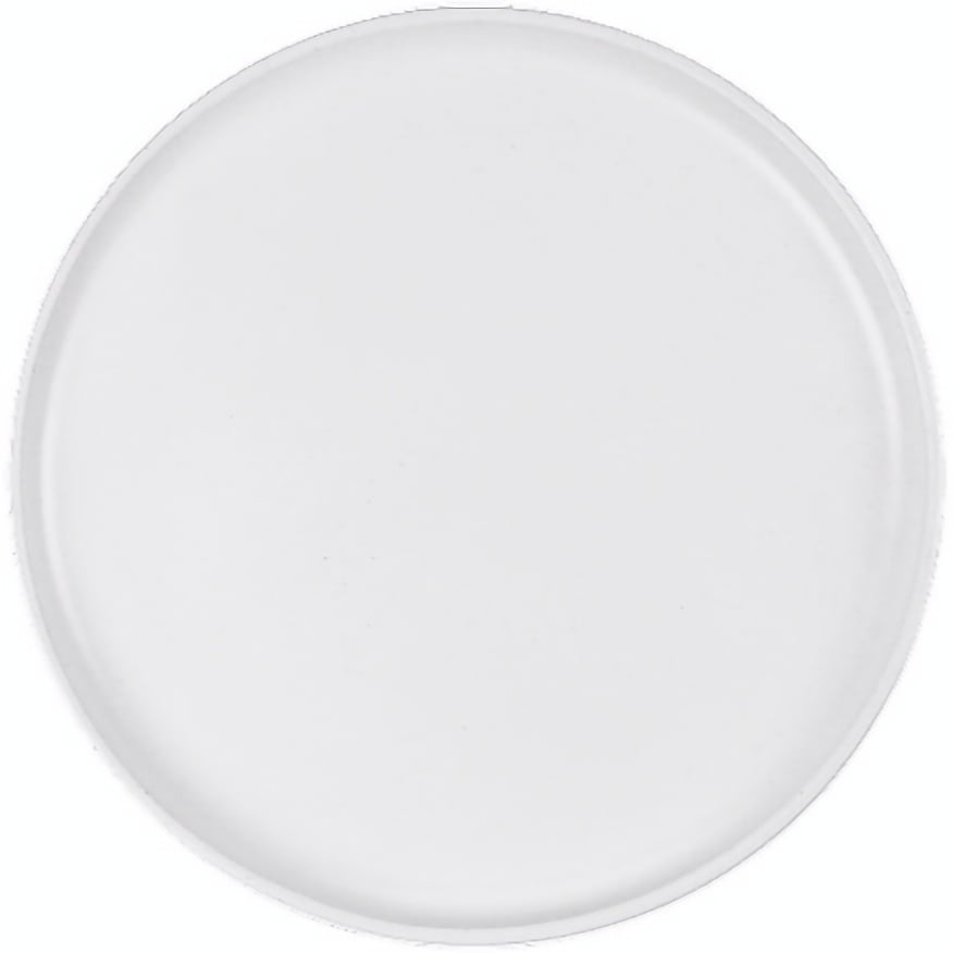 Тарелка D90, 21,5 см, белая - фото 1