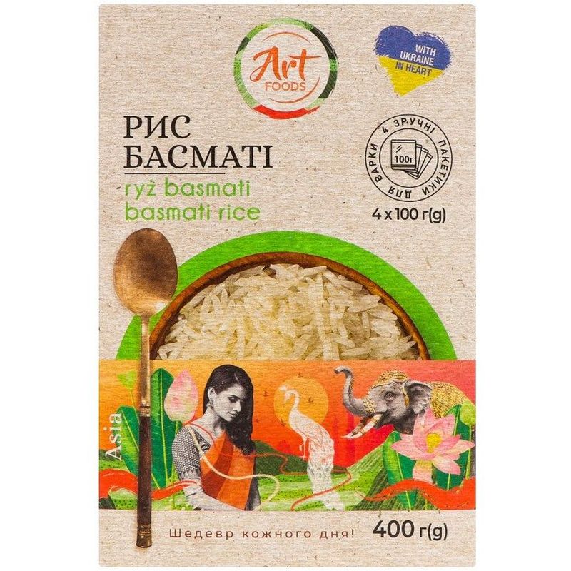 Рис Art Foods Басматі 400 г (940687) - фото 1