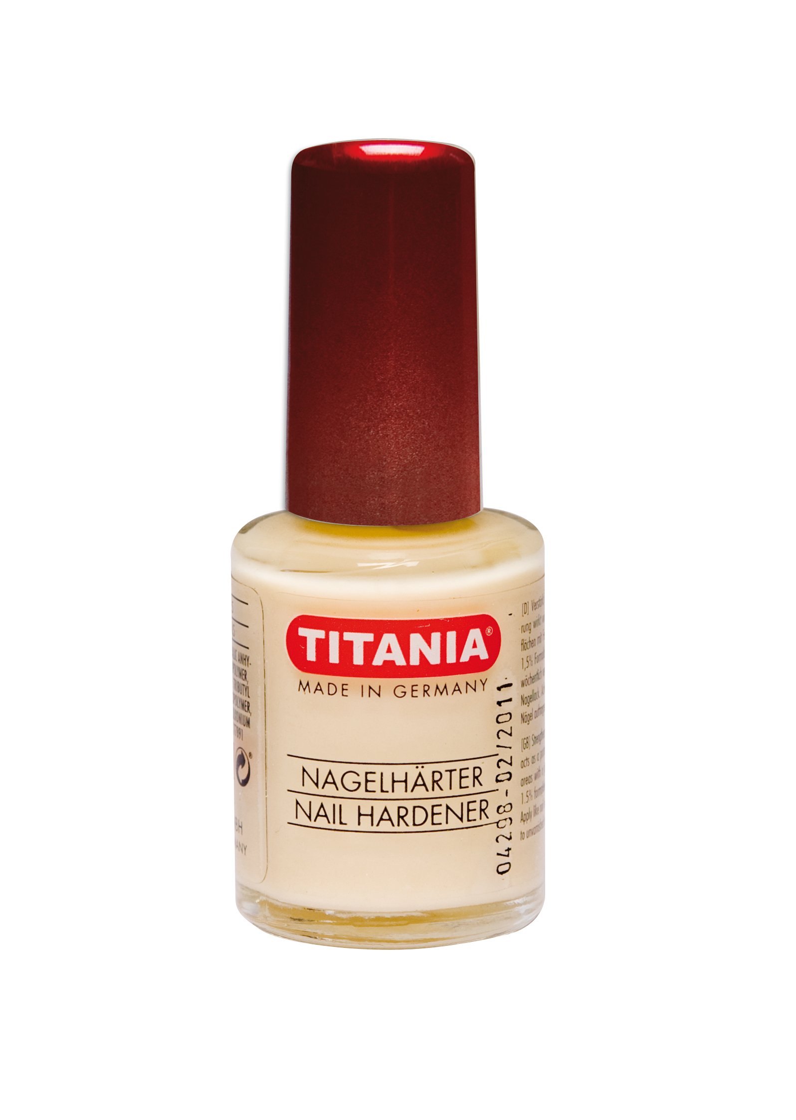 Лак-рідина для зміцнення нігтів Titania Nail Hardener, 10 мл (+1105 B) - фото 1